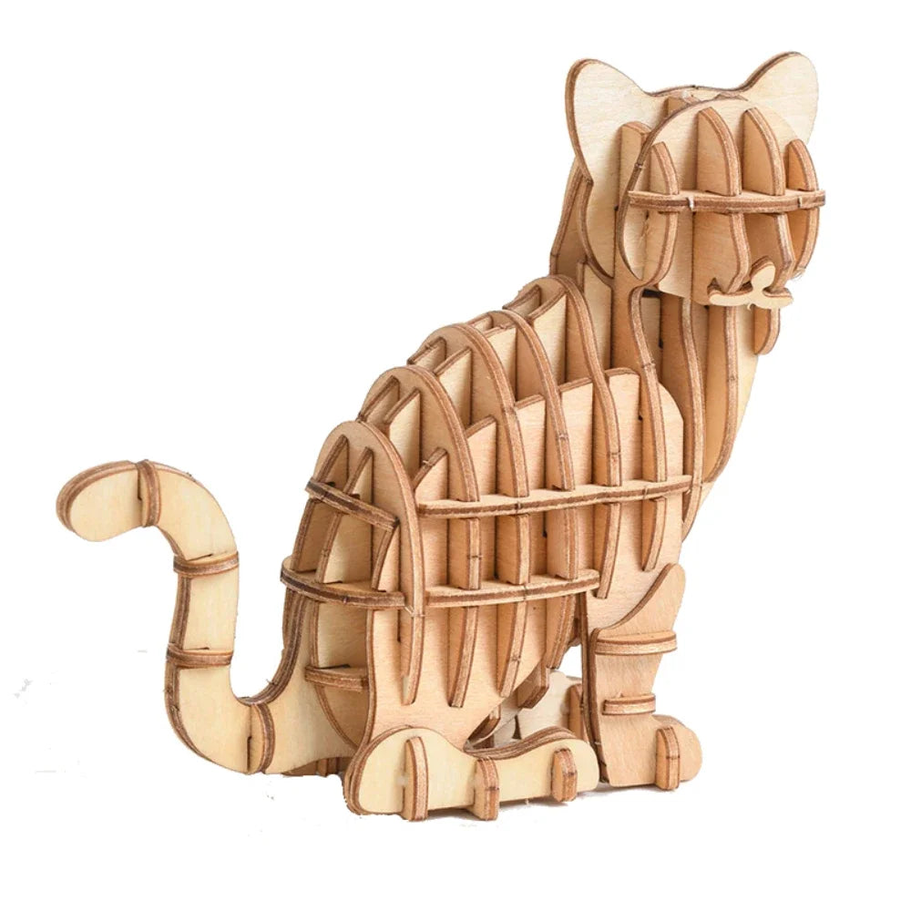 3D Wooden Puzzles