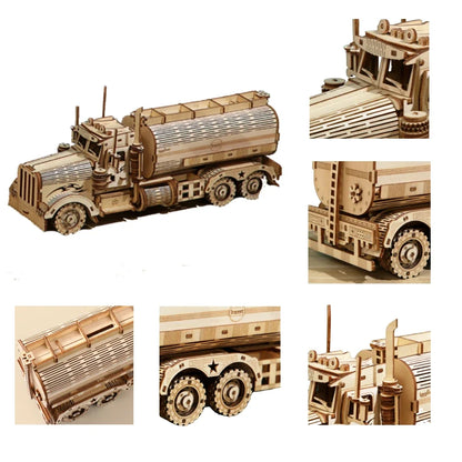3D Wooden Puzzles