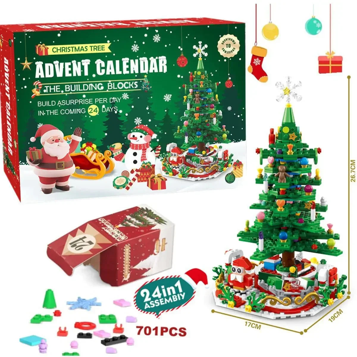 Christmas Series Building Blocks Advent Calendar