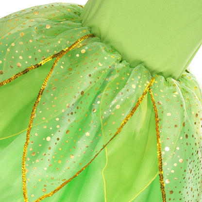 Girls Tinkerbell Fairy Dresses Up