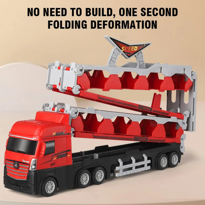 Deformation Ejection Container Truck