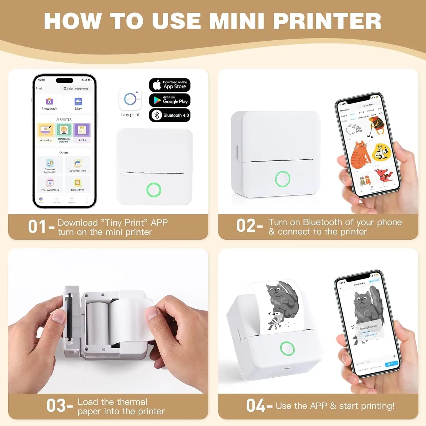 Mini Thermal Printer