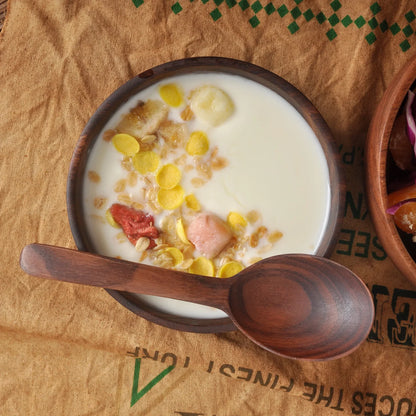 Acacia Wooden Salad Bowl